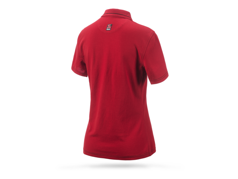 Akrapovic Corpo Polo Red Womens - L