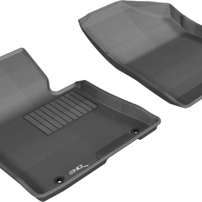3D MAXpider 2013-2017 Hyundai Elantra GT Kagu 1st Row Floormat - Black