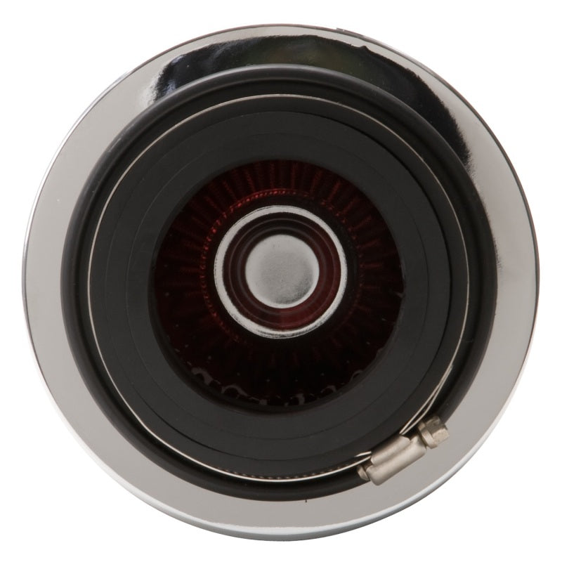 Edelbrock Air Filter Pro-Flo Series Conical 6 7In Tall Red/Chrome