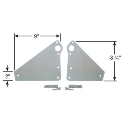Moroso Chevrolet Big Block 2-Piece Front Motor Plate