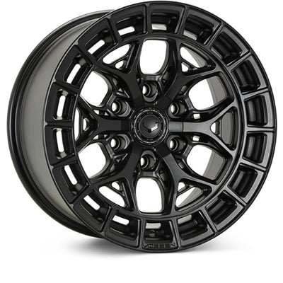 Vossen HFX-6 22x9.5 - 6x135 - ET30 - Deep - 87.1 - Satin Black Wheel
