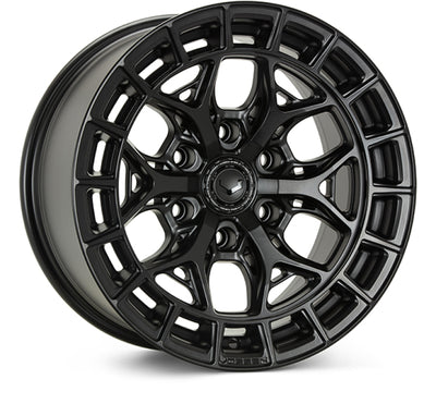 Vossen HFX-6 22x9.5 - 6x139.7 - ET20 - Deep - 106.1 - Satin Black Wheel