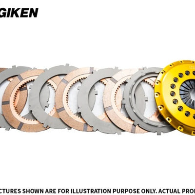 OS Giken 93-98 Toyota Supra JZA80 R Quad Plate w/Floating Center Hub Clutch