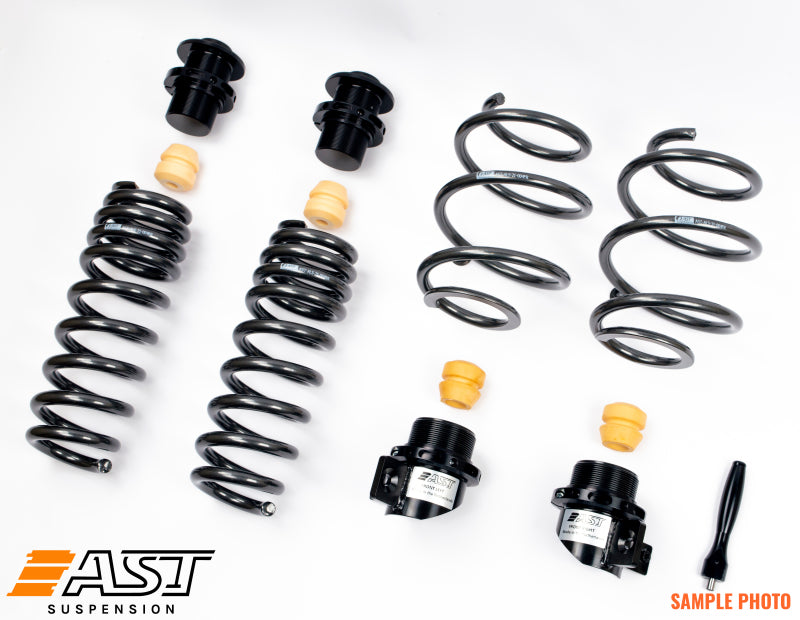 AST 2019+ Audi A3 / S3 8Y 4wd / VW Golf VIII GTI R / Seat Leon KL1/KL8 Adjustable Lowering Springs