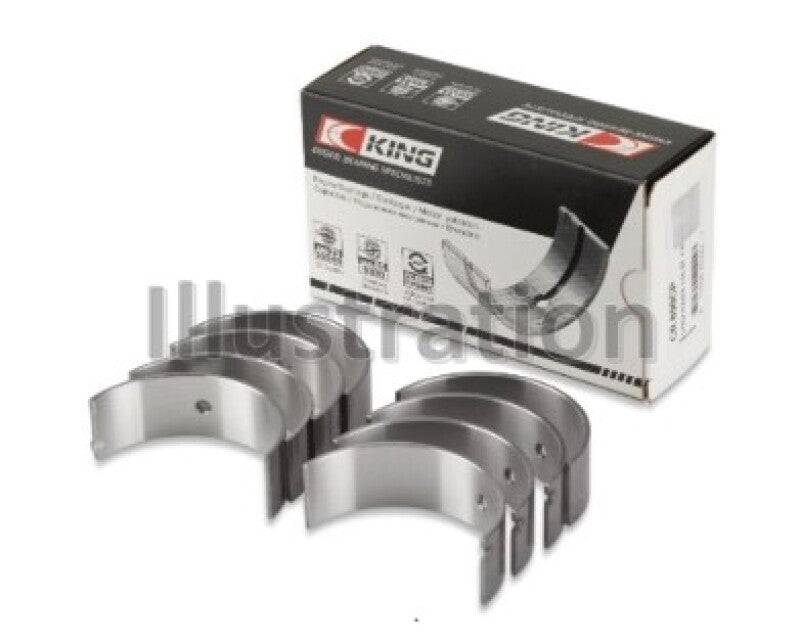 King Engine Bearings Chevrolet ChevETte (Size +0.25mm) Connecting Rod Bearing Set
