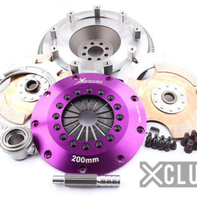 XClutch 03-06 Nissan 350Z Track 3.5L 8in Twin Solid Ceramic Clutch Kit