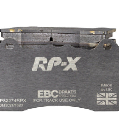 EBC 22-24 Toyota GR Supra RP-X Race Front Brake Pads