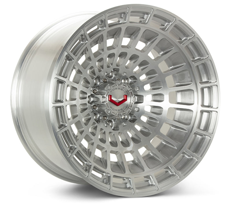 Vossen LCX-04 22x12 - 8x180 - ET44 - Ultra Deep - 124.3 - Brushed Gloss Clear Wheel