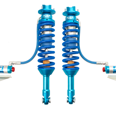 King Shocks 10-14 Ford F150 Raptor 4WD Front 3.0 Dia Remote Reservoir Coilover w/Adjuster (Pair)