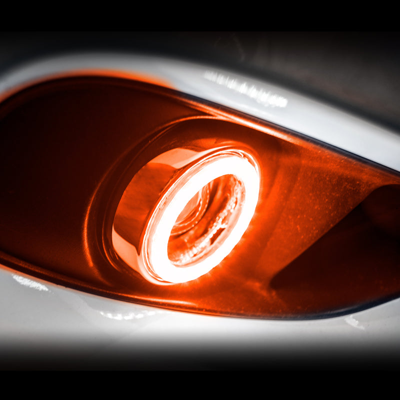 Oracle 04-12 Nissan Titan Surface Mount LED Fog Light Halo Kit - Amber