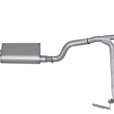 Gibson 07-14 Toyota FJ Cruiser Base 4.0L 2.5in Cat-Back Dual Split Exhaust - Aluminized