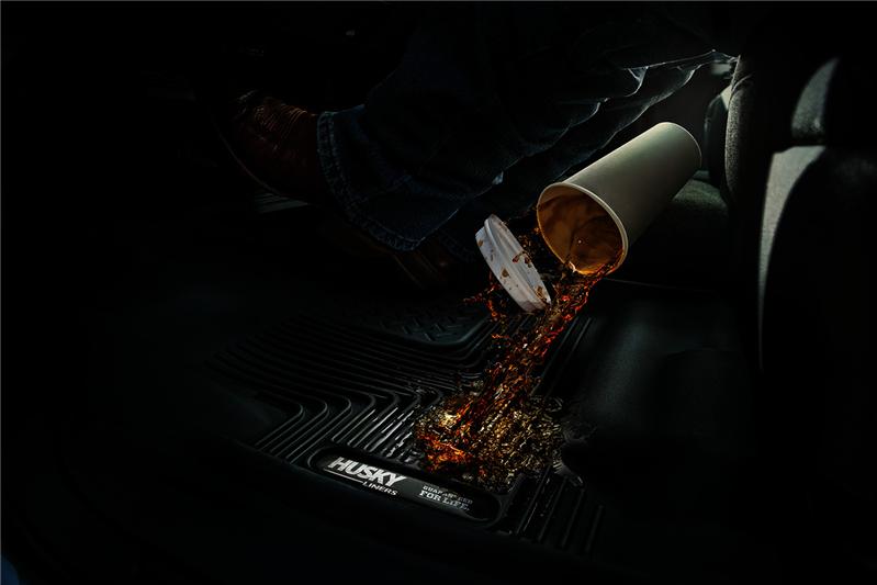 Husky Liners 14 Chevrolet Silverado 1500 / GMC Sierra 1500 X-Act Contour Black Front Floor Liners