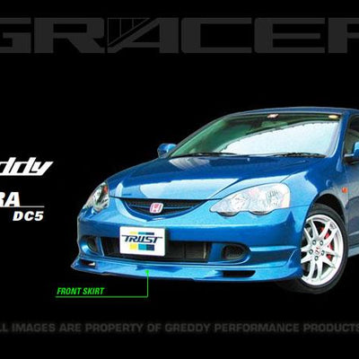 GReddy 02-04 Acura RSX Urethane Front Lip Spoiler ** Must ask/call to order**