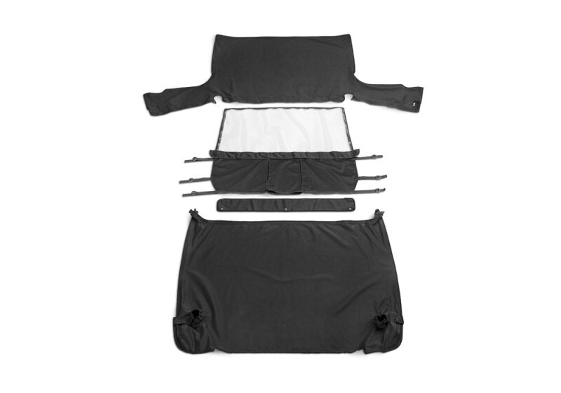 Rampage 1997-2002 Jeep Wrangler(TJ) Cab Soft Top And Tonneau Cover - Black Denim