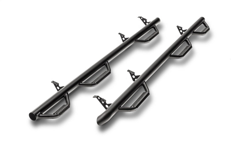 N-Fab Nerf Step 07-13 Chevy-GMC 2500/3500 Crew Cab 6.5ft Bed - Tex. Black - Bed Access - 3in