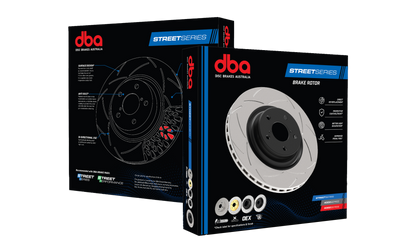 DBA 93-05 Lexus GS300 Front Drilled & Slotted Street Series Rotor