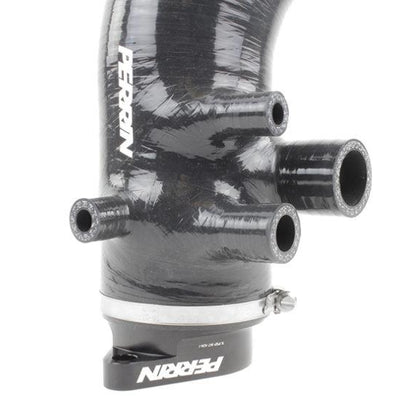 PERRIN 15-21 Subaru WRX / 14-18 Forester XT Turbo Inlet Hose 3in. w/ Turbo Adapter Flange - Black