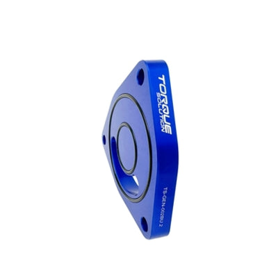 Torque Solution V2 Blow Off BOV Sound Plate (Blue) - Multiple Applications