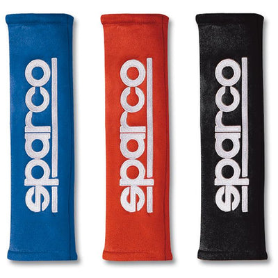 Sparco Belt Pad 2In Alcantara Blue