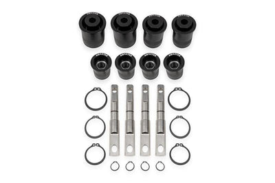 BMR 14-19 Chevrolet Corvette C7 Front Upper & Lower Control Arm Bearing Kit - Black Anodized