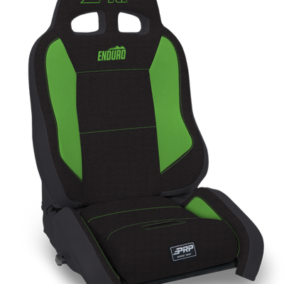 PRP EnduroCrawl Reclining Suspension Seat - Black/Green Tweed - Passenger