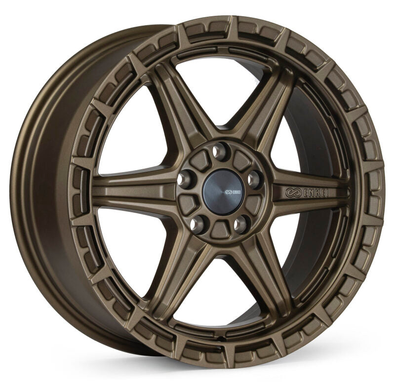 Enkei Trail-Finder OVL 18x8 / 5x114.3 BP / ET35 / 72.6mm Bore - Matte Bronze Wheel