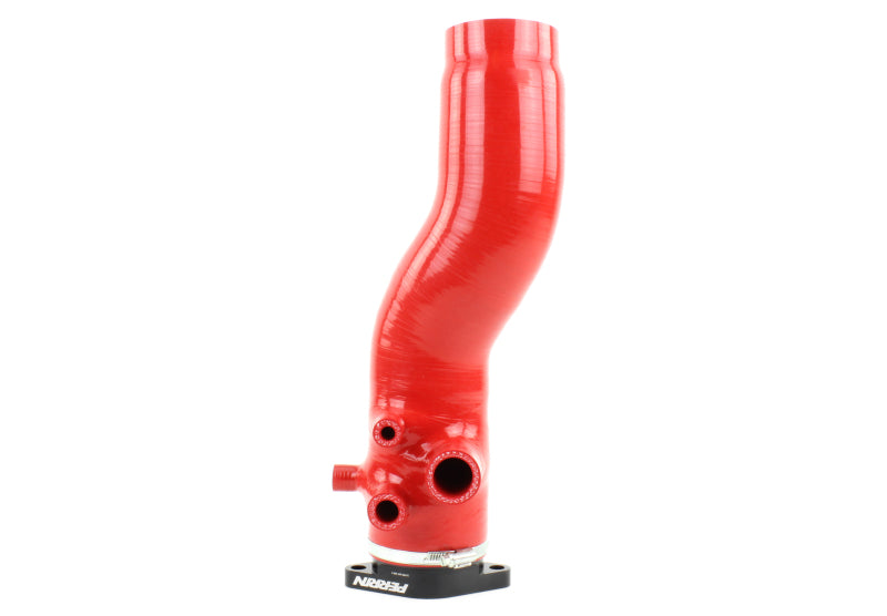 PERRIN 15-21 Subaru WRX / 14-18 Forester XT Turbo Inlet Hose 3in. w/ Turbo Adapter Flange - Red
