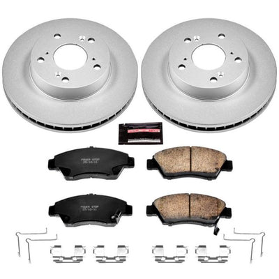 Power Stop 13-15 Acura ILX Front Z17 Evolution Geomet Coated Brake Kit