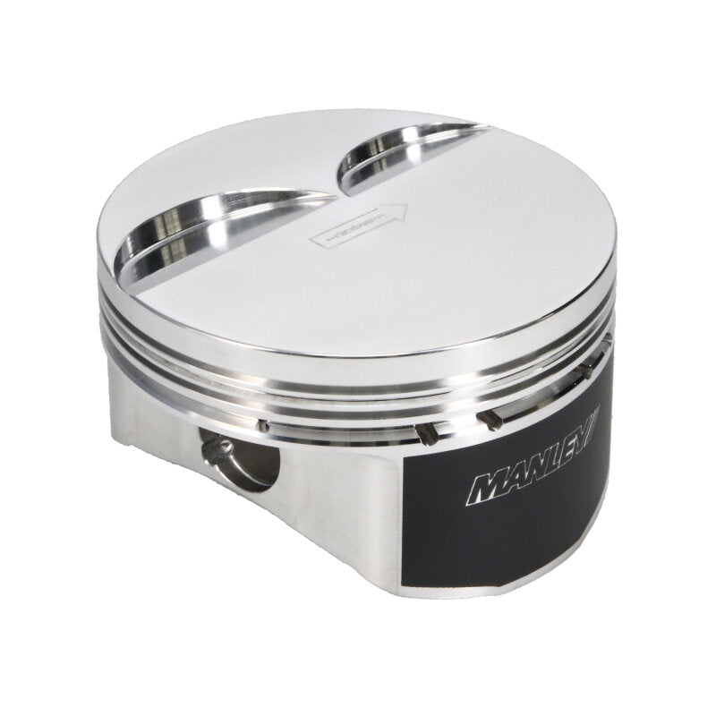 Manley Chevrolet LS Piston Set - 4.065in Bore 1.304in CH, -4.00 CC