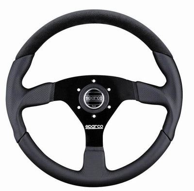 Sparco Steering Wheel L505 Lap 5 Blk/Blk/Blk