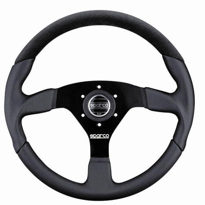 Sparco Steering Wheel L505 Lap 5 Blk/Blk/Blk