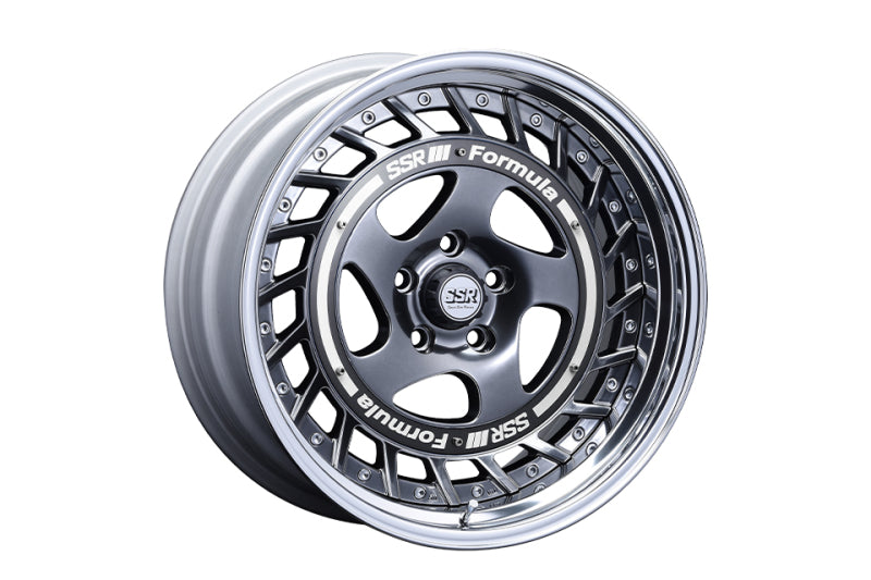 SSR Formula Aero Spoke 18x9.5 +43 NR 5/100 Prism Dark Gunmetal Wheel SPECIAL ORDER-NO CANCELLATION