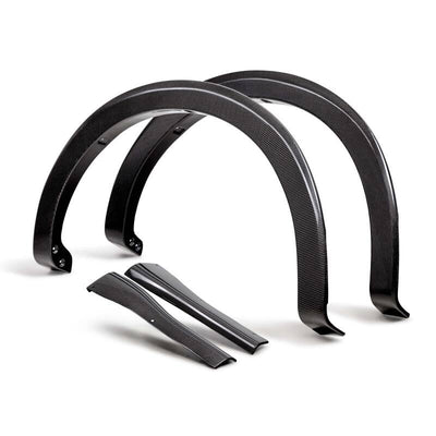 Anderson Composites 21-24 Ford F-150 (Non-Raptor) Type-AO Carbon Fiber Rear Fender Flares