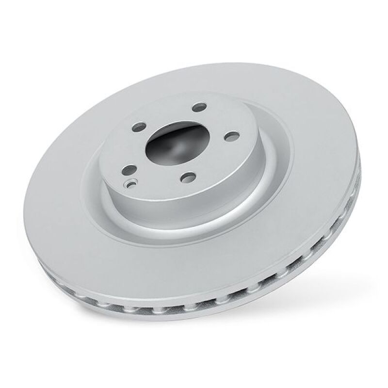 Power Stop 15-19 Chevrolet Corvette 2-Piece Front Evolution Geomet Coated Rotor