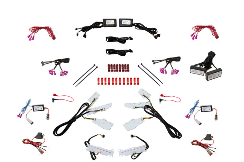 Diode Dynamics 17-20 Chevrolet Camaro ZL1 RGBWA Upper & Lower DRL Boards