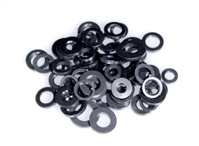 ARP M12 ID 0.995 OD Black Washers (2 pack)