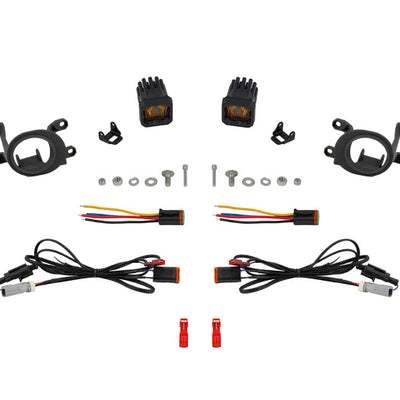 Diode Dynamics 23-24 Toyota GR Corolla SSC1 LED Fog Light Kit - Yellow SAE Fog