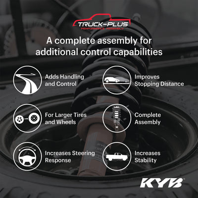 KYB 16-23 Toyota Tacoma 4WD Truck-Plus Performance Upgrade - Front Right