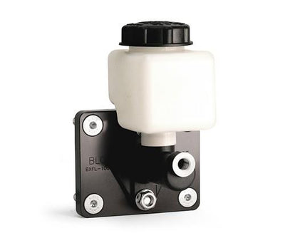 BLOX Racing Brake Booster Elimi-Plate - Silver