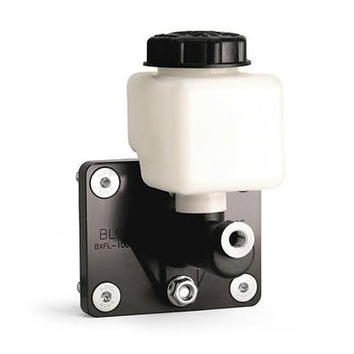 BLOX Racing Brake Booster Elimi-Plate - Silver