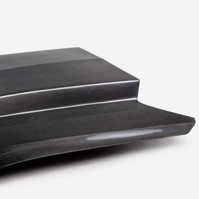 Anderson Composites 2024 Ford Mustang Type-CJ Double-Sided Carbon Fiber Cowl Hood