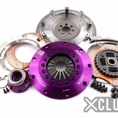 XClutch 07-17 Mitsubishi Lancer EVO X 2.0L 8in Twin Sprung Ceramic Clutch Kit