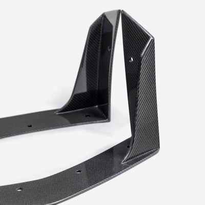 Anderson Composites 2024 Ford Mustang Type-GT5 Carbon Fiber Front Splitter Wickers