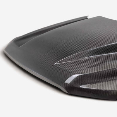 Anderson Composites 21-24 Ford F-150 Type-CJ Carbon Fiber Hood