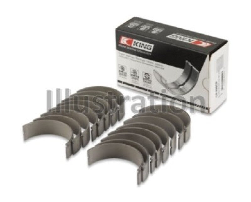 King Engine Bearings Ford 391CI 32V Turbo V8 O/S Housing .002in Connecting Rod Bearing Set