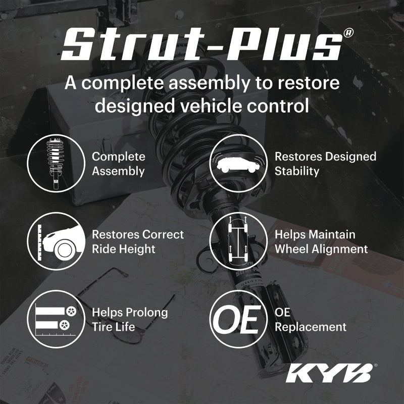 KYB 15-20 Toyota Sienna AWD Strut-Plus Assembly - Front Right