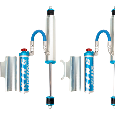King Shocks Toyota Land Cruiser 76/78/79 Front 2.5 Dia Remote Reservoir Shock w/Adjuster (Pair)
