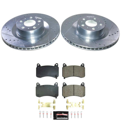 Power Stop 20-24 Tesla Y Front Z23 Evolution Brake Kit