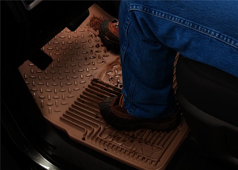 Husky Liners 88-98 Chevy/GMC C/K Series Truck/73-93 Dodge Ram Heavy Duty Black Front Floor Mats