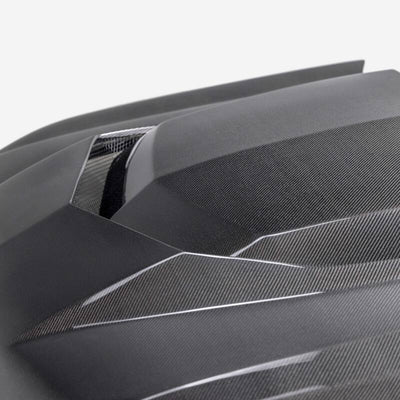 Anderson Composites 20-24 Chevy Silverado Type-AZ Carbon Fiber Hood
